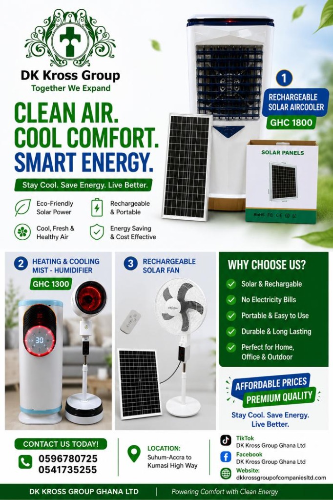Rechargeable Solar Air Cooler